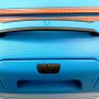 Велика валіза 80 л Roncato Box 2.0, блакитний/помаранчевий