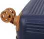 Велика валіза 83/104 л Rock Valiant Navy Blue Hardshell Expandable (M)