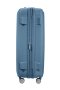 Велика валіза American Tourister Soundbox – 97 / 110 л, 4,2 кг Блакитна