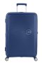 Велика валіза American Tourister Soundbox – 97 / 110 л, 4,2 кг Синя