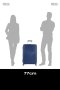 Велика валіза American Tourister Soundbox – 97 / 110 л, 4,2 кг Синя