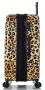 Большой чемодан Heys Brown Leopard на 107/133 л весом 5 кг из поликарбоната Коричневый