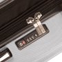 Большой чемодан Heys SpinLite на 101/127 л весом 4,9 кг из поликарбоната Серебристый
