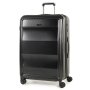 Большой чемодан из поликарбоната 4-х колесный 93.5 л Rock Amethyst (L) Black