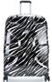 Большой чемодан из поликарбоната 90 л Titan X2, черный с белым