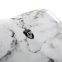 Большой чемодан из поликарбоната Heys Bianco (M) White Marble