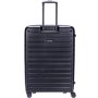 Большой чемодан Lojel Cubo V4 из поликарбоната на 120/130 л Черный