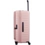 Большой чемодан Lojel Cubo V4 из поликарбоната на 120/130 л Розовый