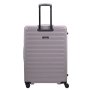 Большой чемодан Lojel Cubo V4 из поликарбоната на 120/130 л Серый