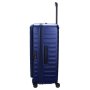Большой чемодан Lojel Cubo V4 из поликарбоната на 120/130 л Синий