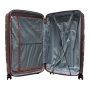 Большой чемодан Milano Bag 115/132 л из полипропилена 4,4 кг Бордовый