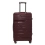 Большой чемодан Milano Bag 115/132 л из полипропилена 4,4 кг Бордовый