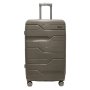 Большой чемодан Milano Bag 115/132 л из полипропилена 4,4 кг Шампань
