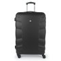 Большой чемодан на 117 л Gabol London из пластика Черный