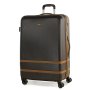 Большой чемодан на 4-х колесах 100 л Rock Valence Brown Hardshell (L)