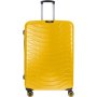 Большой чемодан National Geographic New Style на 104 л весом 4,2 кг из пластика Желтый