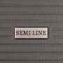 Большой чемодан Semi Line на 102/117 л весом 4,2 кг Серый