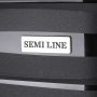 Большой чемодан Semi Line на 102 л весом 4,2 кг из полипропилена Черный