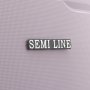 Большой чемодан Semi Line на 102 литра весом 4,2 кг из полипропилена Розовый