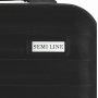Большой чемодан Semi Line на 93 л весом 3,9 кг Черный