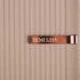 Большой чемодан Semi Line на 93 литра весом 4,27 кг Шампань