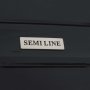 Велика валіза Semi Line на 98 л вагою 3,8 кг з поліпропілену Чорний