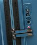 Большой чемодан Snowball AQUA Light на 103 л весом 3,2 кг из полипропилена Голубой