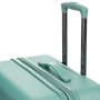 Большой чемодан Swissbrand Berlin на 98/108 л из поликарбоната Бирюзовый