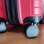 Большой чемодан Swissbrand Eden на 115/132 л весом 4,5 кг из полипропилена Красный