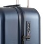 Большой чемодан Swissbrand London на 112 л из поликарбоната весом 4,35 кг Синий