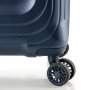 Большой чемодан Swissbrand London на 112 л из поликарбоната весом 4,35 кг Синий