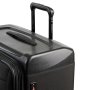 Большой чемодан Swissbrand Perth на 95/105 л из ткани/пластика весом 3,5 кг Черный