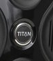 Большой чемодан Titan Paradoxx на 113 л весом 3,9 кг из полипропилена Черный