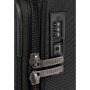Большой чемодан Titan PRIME 91/105 л весом 3,7 кг из полиэстера  Черный