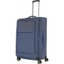 Большой чемодан Titan PRIME 91/105 л весом 3,7 кг из полиэстера Синий