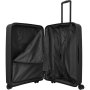 Велика валіза Travelite Air Stripe – 104 л, 3,9 кг Чорна