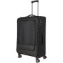 Большой чемодан Travelite Crosslite 5.0 на 88/93 л весом 3,5 кг Черный
