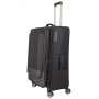 Большой чемодан Travelite Crosslite 5.0 на 88/93 л весом 3,5 кг Черный