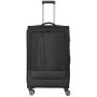 Большой чемодан Travelite Crosslite 5.0 на 88/93 л весом 3,5 кг Черный