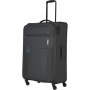 Большой чемодан Travelite GO вес 3,1 кг на 90/97 л Антрацит