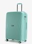 Большой чемодан V&amp;V Travel Flash light 2.0 с расширением на 115/125 л весом 4,3 кг из полипропилена Бирюзовый