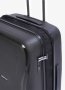 Большой чемодан V&amp;V Travel Flash light 2.0 с расширением на 115/125 л весом 4,3 кг из полипропилена Черный