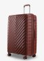 Большой чемодан V&V Travel Invictus – 108/120 л, 4,3 кг Бордовый