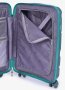 Большой чемодан V&amp;V Travel Metallo – 105 / 115 л, 4,5 кг Зеленый