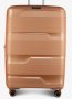 Большой чемодан V&amp;V Travel Metallo – 105 / 115 л, 4,5 кг Золотой
