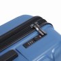 Большой чемодан V&amp;V Travel Peace на 115/125 л из полипропилена Синий