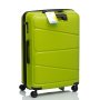 Большой чемодан V&amp;V Travel Peace на 115/125 л из полипропилена Зеленый