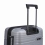 Большой чемодан V&amp;V Travel Summer Breeze на 100/110 л весом 4,3 кг из полипропилена Серый