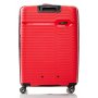Большой чемодан V&amp;V Travel Summer Breeze на 115/125 л весом 4,3 кг из полипропилена Красный