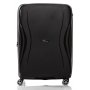 Большой чемодан V&amp;V Travel TIFFANY из полипропилена на 115/125 л весом 4,3 кг Черный